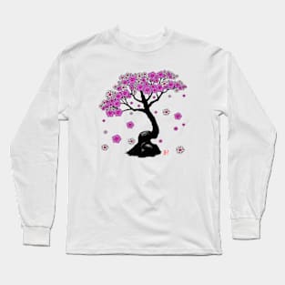 HeartSkulls™️ Cherry Blossoms #1 Long Sleeve T-Shirt